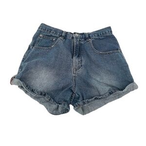 Unionbay Cuffed Hem Denim Jean Shorts Size 7 Women’s